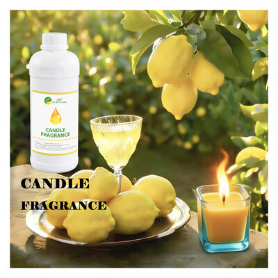 Minyak wangi lemon jeruk yang tahan lama untuk membuat lilin Minyak esensial mewah untuk membuat lilin Minyak wangi lilin