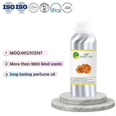 Bau Amber yang Kuat Aroma Woody Parfum Minyak Esensi Untuk Semprotan Tubuh